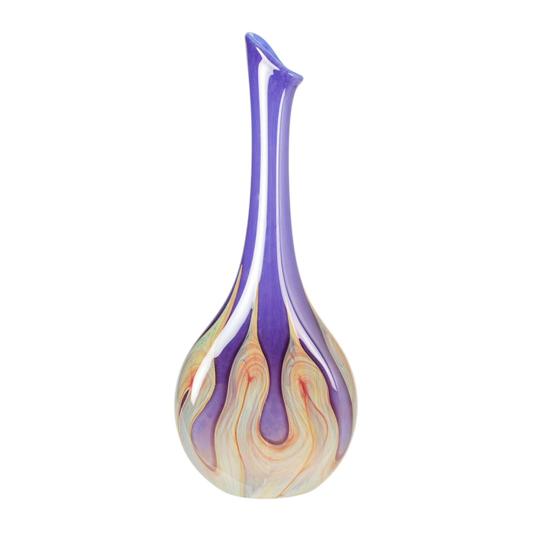Brushstroke Hyacinth Teardrop Vase