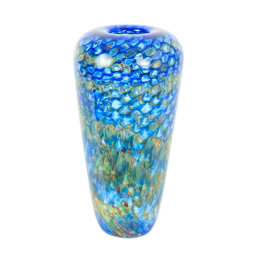 Dragon Scale Tall Puff Vase