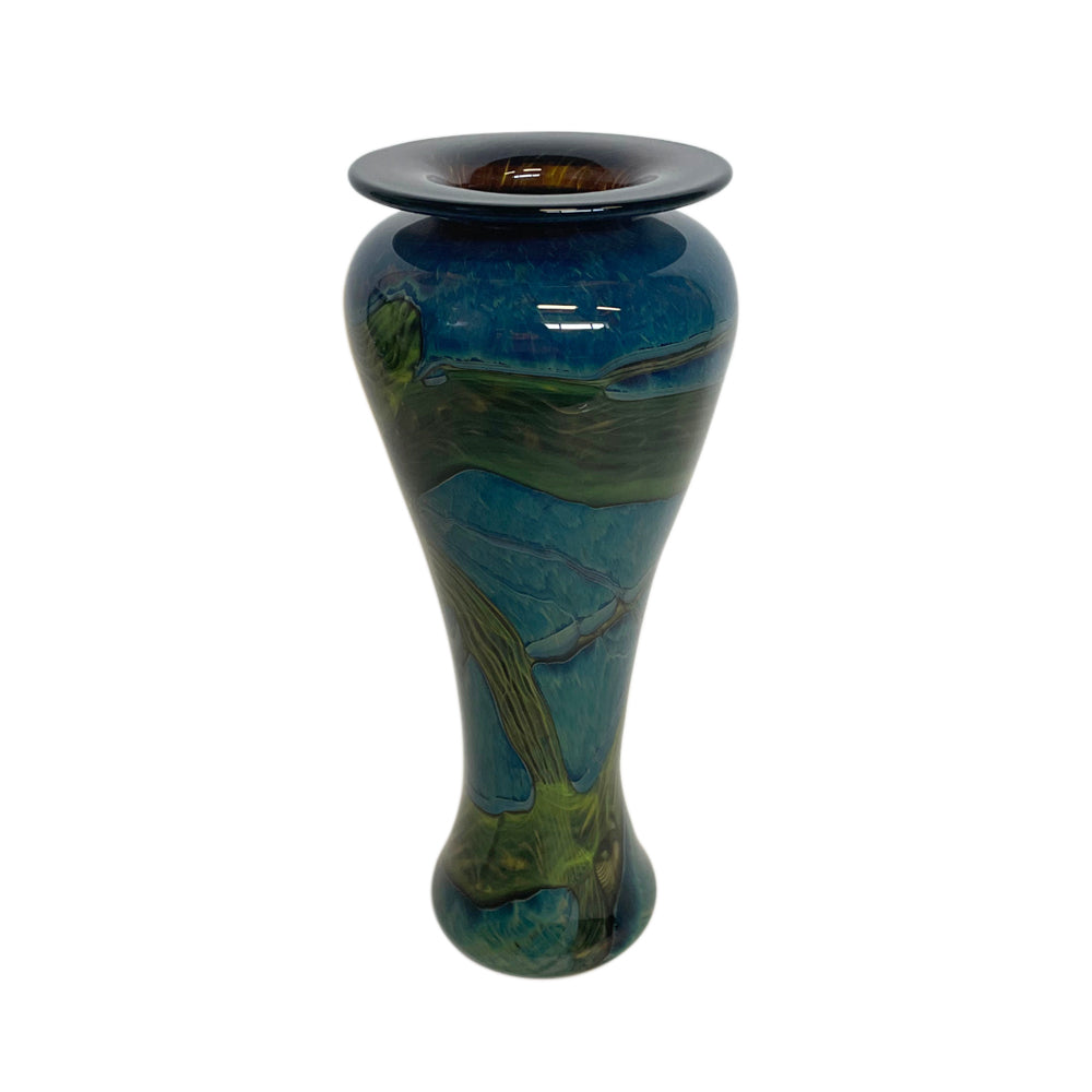 Midnight Forest Art Nouveau Vase